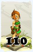 A Dofus character, Cra-Air, by level 110