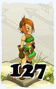 A Dofus character, Cra-Air, by level 127