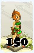 Un personaje del juego Dofus, Ocra-Aire, de nivel 150