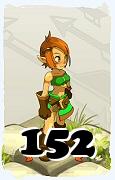 Un personaggio del gioco Dofus, Danzal-Aria, al livello 152