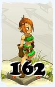 A Dofus character, Sadida-Air, by level 162