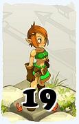 Un personnage du jeu Dofus, Crâ-Air, au niveau 19