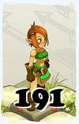 Un personnage du jeu Dofus, Crâ-Air, au niveau 191