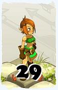 Un personnage du jeu Dofus, Crâ-Air, au niveau 29