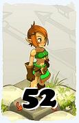 Um personagem do jogo Dofus, Cra-Ar, de nivel 52