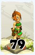 Um personagem do jogo Dofus, Cra-Ar, de nivel 79