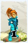 Um personagem do jogo Dofus, Cra-Ar, de nivel 1