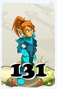 Um personagem do jogo Dofus, Cra-Ar, de nivel 131