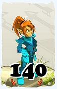 A Dofus character, Cra-Air, by level 140