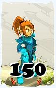 Um personagem do jogo Dofus, Cra-Ar, de nivel 150