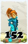 Um personagem do jogo Dofus, Cra-Ar, de nivel 152