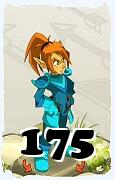 Um personagem do jogo Dofus, Cra-Ar, de nivel 175