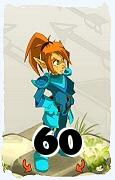 Um personagem do jogo Dofus, Cra-Ar, de nivel 60