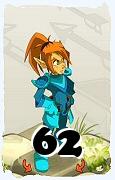 Um personagem do jogo Dofus, Cra-Ar, de nivel 62