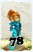 Um personagem do jogo Dofus, Cra-Ar, de nivel 78