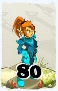 Um personagem do jogo Dofus, Cra-Ar, de nivel 80