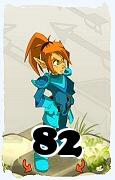 Um personagem do jogo Dofus, Cra-Ar, de nivel 82