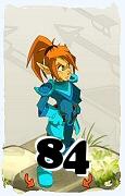 Um personagem do jogo Dofus, Cra-Ar, de nivel 84