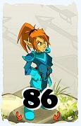 Um personagem do jogo Dofus, Cra-Ar, de nivel 86