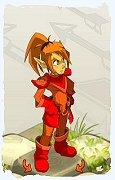 Un personnage du jeu Dofus, Crâ-Air, au niveau 0