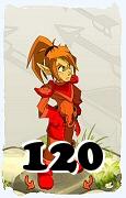 Um personagem do jogo Dofus, Cra-Ar, de nivel 120