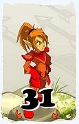 Un personnage du jeu Dofus, Crâ-Air, au niveau 31