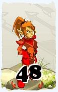 A Dofus character, Cra-Air, by level 48