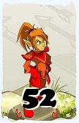 Um personagem do jogo Dofus, Cra-Ar, de nivel 52