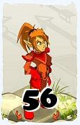 Um personagem do jogo Dofus, Cra-Ar, de nivel 56