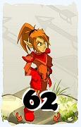 Un personnage du jeu Dofus, Crâ-Air, au niveau 62