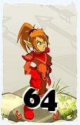A Dofus character, Sadida-Air, by level 64