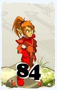 Um personagem do jogo Dofus, Cra-Ar, de nivel 84