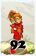 Un personnage du jeu Dofus, Zobal-Air, au niveau 92