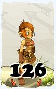 Um personagem do jogo Dofus, Cra-Ar, de nivel 126