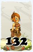 Um personagem do jogo Dofus, Cra-Ar, de nivel 132