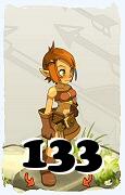 Um personagem do jogo Dofus, Steamer-Ar, de nivel 133