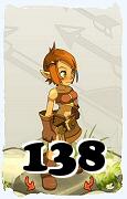 Un personnage du jeu Dofus, Iop-Air, au niveau 138