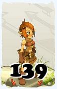 Un personnage du jeu Dofus, Crâ-Air, au niveau 139