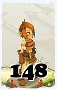 Un personnage du jeu Dofus, Crâ-Air, au niveau 148