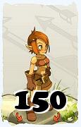 Un personaggio del gioco Dofus, Ocra-Aria, al livello 150