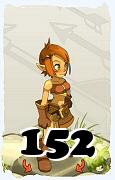 Un personaggio del gioco Dofus, Ocra-Aria, al livello 152