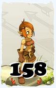 Um personagem do jogo Dofus, Cra-Ar, de nivel 158