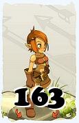 Un personaggio del gioco Dofus, Ocra-Aria, al livello 163