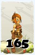 Um personagem do jogo Dofus, Cra-Ar, de nivel 165