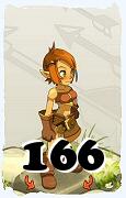 Un personaggio del gioco Dofus, Ocra-Aria, al livello 166