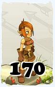 Un personnage du jeu Dofus, Crâ-Air, au niveau 170