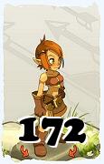 Un personnage du jeu Dofus, Crâ-Air, au niveau 172