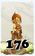 Un personaggio del gioco Dofus, Ocra-Aria, al livello 176