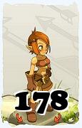 Un personaggio del gioco Dofus, Ocra-Aria, al livello 178