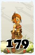 Un personaggio del gioco Dofus, Ocra-Aria, al livello 179